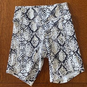 Balance Athletica Kingdom White Python Rider Short